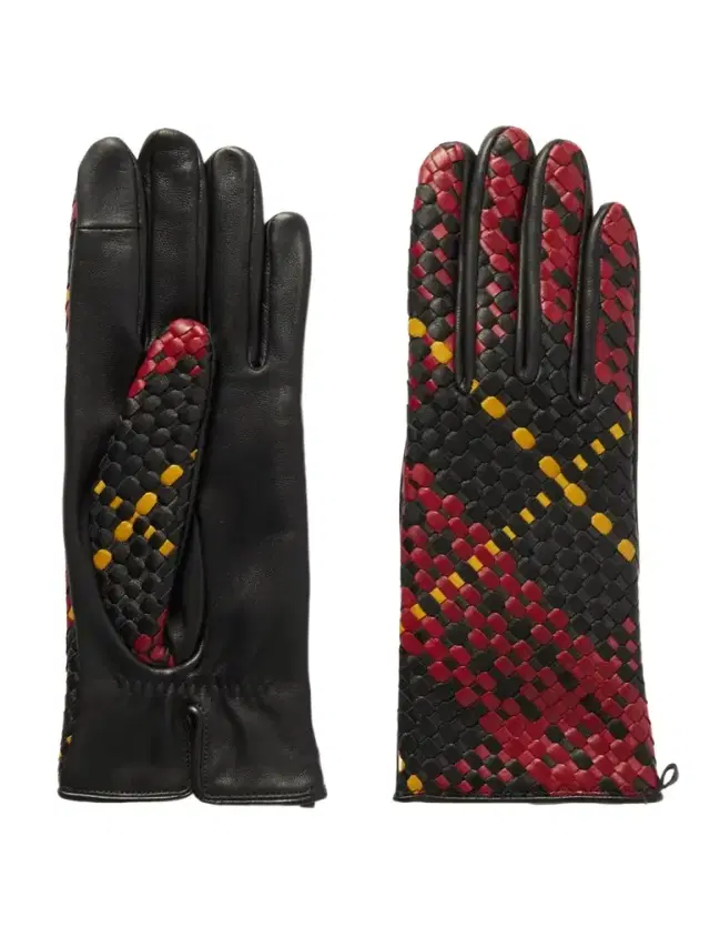 Stanilas Woven Leather Gloves Stanilas Woven Leather Gloves