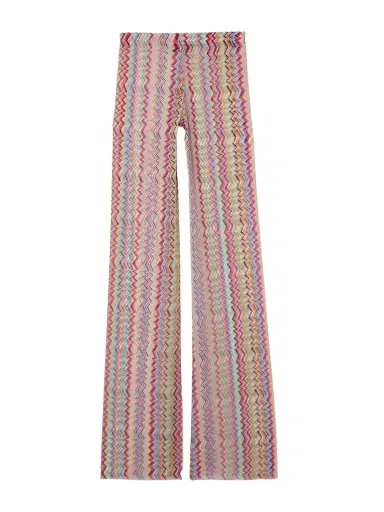 Missoni Striped Stretch-mesh Wide-leg Pants | Thumbnail 1 Missoni Striped Stretch-mesh Wide-leg Pants | Thumbnail 1