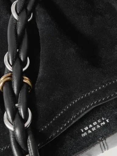 Isabel Marant Bolton Tasseled Leather-trimmed Suede Shoulder Bag | Thumbnail 4 Isabel Marant Bolton Tasseled Leather-trimmed Suede Shoulder Bag | Thumbnail 4