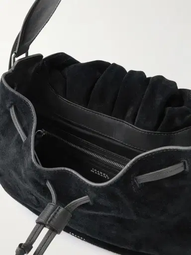 Isabel Marant Bolton Tasseled Leather-trimmed Suede Shoulder Bag | Thumbnail 5 Isabel Marant Bolton Tasseled Leather-trimmed Suede Shoulder Bag | Thumbnail 5