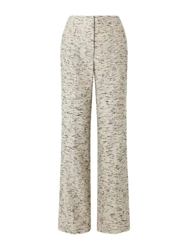 Blanca Tweed Straight-leg Pants Blanca Tweed Straight-leg Pants