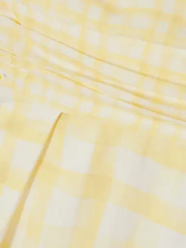 Rosie Assoulin Bow-detailed Checked Lyocell And Linen-blend Midi Dress | Thumbnail 4 Rosie Assoulin Bow-detailed Checked Lyocell And Linen-blend Midi Dress | Thumbnail 4
