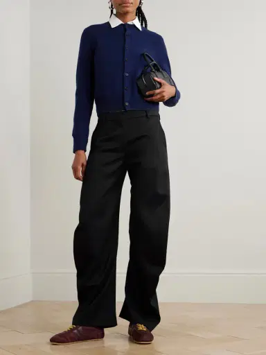 Acne Studios Patty Wool Wide-leg Pants | Thumbnail 2 Acne Studios Patty Wool Wide-leg Pants | Thumbnail 2