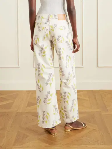Ulla Johnson Willow Floral-print Mid-rise Wide-leg Jeans | Thumbnail 4 Ulla Johnson Willow Floral-print Mid-rise Wide-leg Jeans | Thumbnail 4