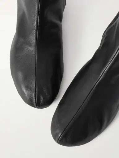 The Row Stella Leather And Shearling Ankle Boots | Thumbnail 5 The Row Stella Leather And Shearling Ankle Boots | Thumbnail 5