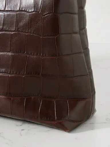 Nili Lotan Jerry Croc-effect Leather Clutch | Thumbnail 4 Nili Lotan Jerry Croc-effect Leather Clutch | Thumbnail 4