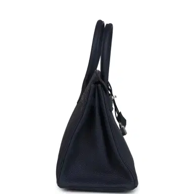 HERMÈS Hermes Birkin 30 Bleu Nuit Togo Palladium Hardware | Thumbnail 3 HERMÈS Hermes Birkin 30 Bleu Nuit Togo Palladium Hardware | Thumbnail 3