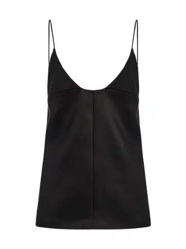 Brandon Maxwell Bridges Silk-Wool Tank | Thumbnail 1 Brandon Maxwell Bridges Silk-Wool Tank | Thumbnail 1