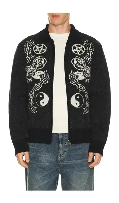 ALLSAINTS Warner Cardigan | Thumbnail 1 ALLSAINTS Warner Cardigan | Thumbnail 1