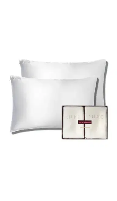 Silke London Queen Silk Pillowcase Duo | Thumbnail 1 Silke London Queen Silk Pillowcase Duo | Thumbnail 1