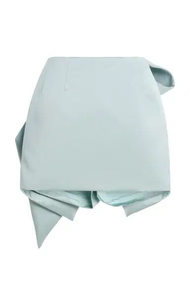 Oscar de la Renta Draped Satin Mini Skort | Thumbnail 7 Oscar de la Renta Draped Satin Mini Skort | Thumbnail 7