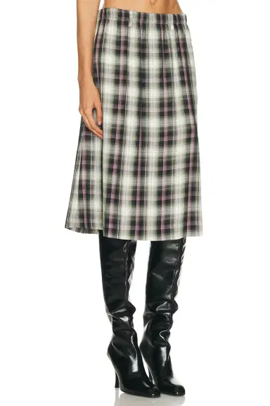 Acne Studios Izetta Check Skirt | Thumbnail 2 Acne Studios Izetta Check Skirt | Thumbnail 2