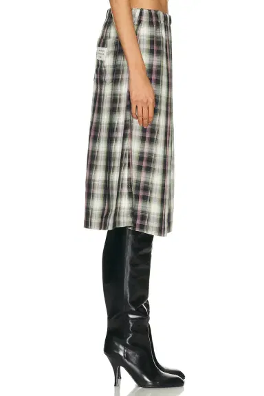 Acne Studios Izetta Check Skirt | Thumbnail 3 Acne Studios Izetta Check Skirt | Thumbnail 3