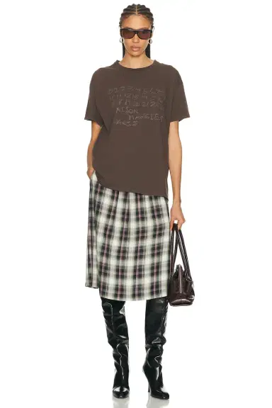 Acne Studios Izetta Check Skirt | Thumbnail 5 Acne Studios Izetta Check Skirt | Thumbnail 5
