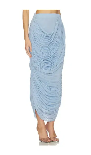 Magda Butrym Draped Midi Skirt | Thumbnail 2 Magda Butrym Draped Midi Skirt | Thumbnail 2