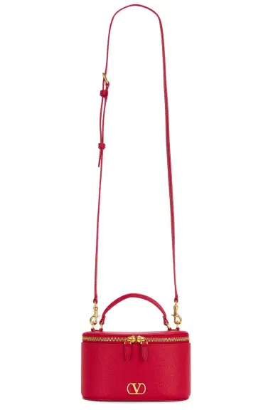 Valentino Garavani VLogo Signature Vanity Case Bag | Thumbnail 1 Valentino Garavani VLogo Signature Vanity Case Bag | Thumbnail 1