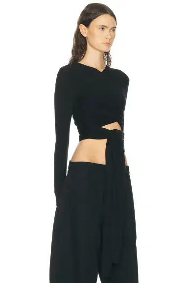 ALAÏA ALAΪA Wrap Top | Thumbnail 2 ALAÏA ALAΪA Wrap Top | Thumbnail 2