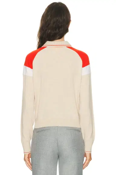 Guest In Residence Alpin Collegiate Polo Top | Thumbnail 3 Guest In Residence Alpin Collegiate Polo Top | Thumbnail 3