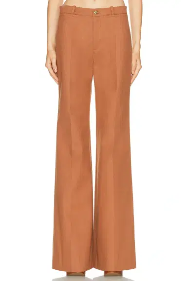 Chloé Cotton Trousers | Thumbnail 1 Chloé Cotton Trousers | Thumbnail 1