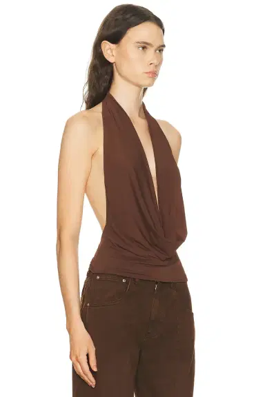 Mimchik Nico Cowl Halter Top | Thumbnail 2 Mimchik Nico Cowl Halter Top | Thumbnail 2