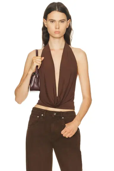 Mimchik Nico Cowl Halter Top | Thumbnail 1 Mimchik Nico Cowl Halter Top | Thumbnail 1