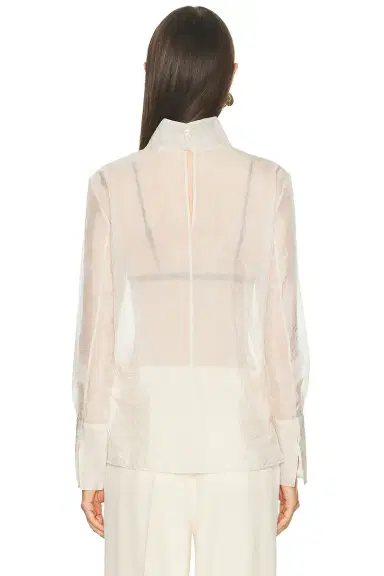 RENGGLI Organza Turtleneck Blouse | Thumbnail 3 RENGGLI Organza Turtleneck Blouse | Thumbnail 3