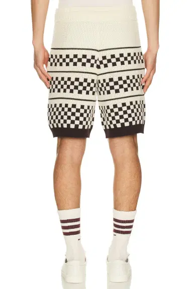 Amiri Checkered Mesh Short | Thumbnail 2 Amiri Checkered Mesh Short | Thumbnail 2