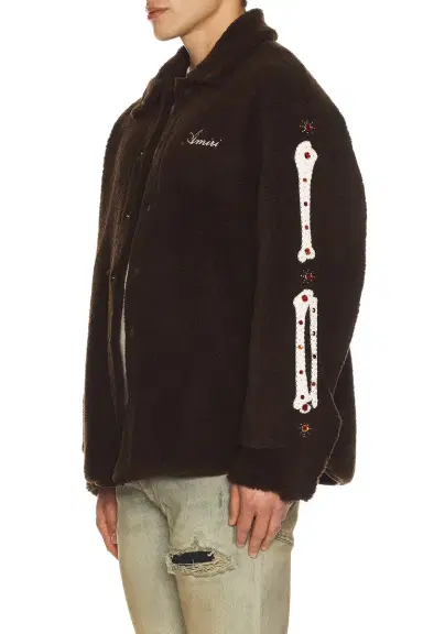 Amiri Bones Studded Overshirt | Thumbnail 2 Amiri Bones Studded Overshirt | Thumbnail 2
