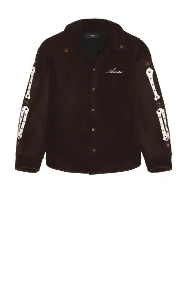 Amiri Bones Studded Overshirt | Thumbnail 5 Amiri Bones Studded Overshirt | Thumbnail 5