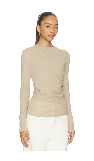 Enza Costa Jersey Long Sleeve Crew Top | Thumbnail 2 Enza Costa Jersey Long Sleeve Crew Top | Thumbnail 2