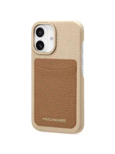 MAISON de SABRÉ Card Phone Case (iPhone 16) - Sandstone | Thumbnail 4 MAISON de SABRÉ Card Phone Case (iPhone 16) - Sandstone | Thumbnail 4
