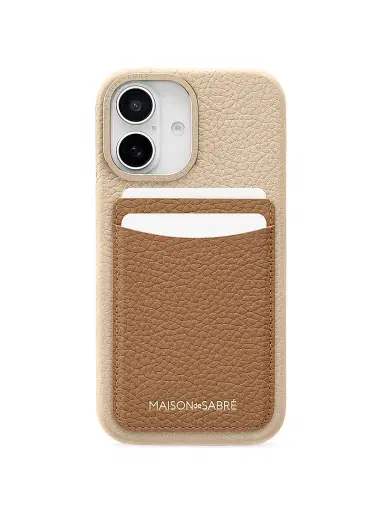 MAISON de SABRÉ Card Phone Case (iPhone 16) - Sandstone | Thumbnail 6 MAISON de SABRÉ Card Phone Case (iPhone 16) - Sandstone | Thumbnail 6