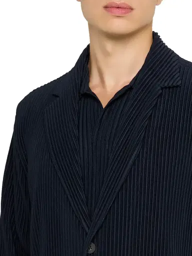 Homme Plissé Issey Miyake Men's Pleated Basics Jacket | Thumbnail 5 Homme Plissé Issey Miyake Men's Pleated Basics Jacket | Thumbnail 5