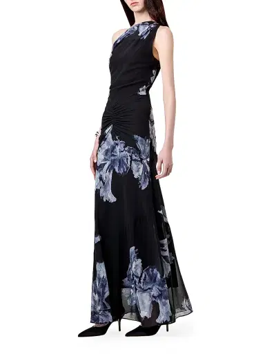 NICHOLAS Women's Elza Floral One-Shoulder Maxi Dress - Azalea Floral | Thumbnail 3 NICHOLAS Women's Elza Floral One-Shoulder Maxi Dress - Azalea Floral | Thumbnail 3