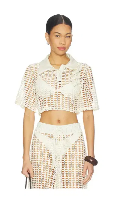 PatBo Selene Mesh Shirt | Thumbnail 1 PatBo Selene Mesh Shirt | Thumbnail 1