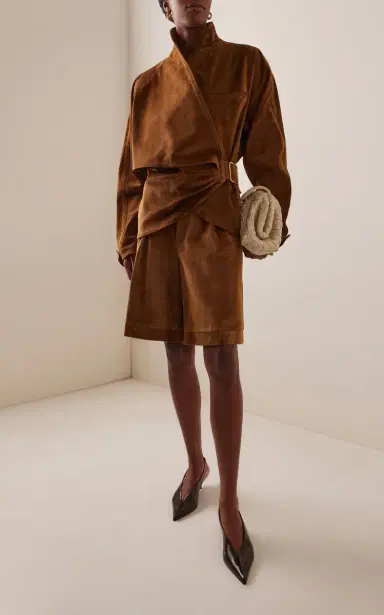 DARKPARK Cindy Suede Contour Jacket | Thumbnail 3 DARKPARK Cindy Suede Contour Jacket | Thumbnail 3