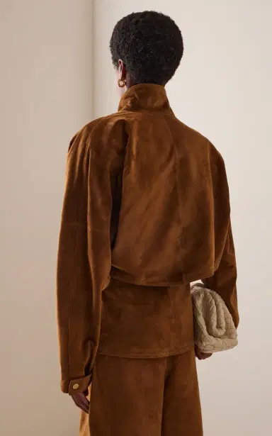 DARKPARK Cindy Suede Contour Jacket | Thumbnail 4 DARKPARK Cindy Suede Contour Jacket | Thumbnail 4