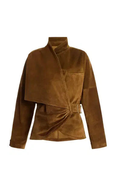 DARKPARK Cindy Suede Contour Jacket | Thumbnail 1 DARKPARK Cindy Suede Contour Jacket | Thumbnail 1