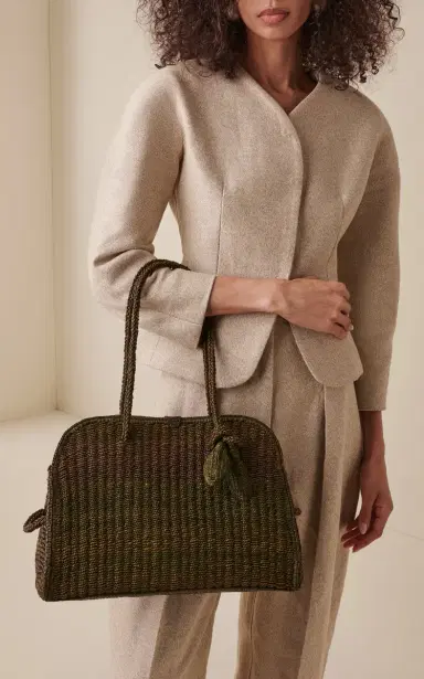 Jacquemus The Turismo Raffia Bag | Thumbnail 3 Jacquemus The Turismo Raffia Bag | Thumbnail 3