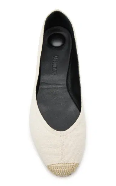 Jacquemus The Ovalo Canvas Ballet Flats | Thumbnail 3 Jacquemus The Ovalo Canvas Ballet Flats | Thumbnail 3