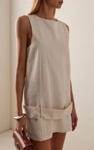 Marlies Grace Diana Embroidered Cotton Mini Dress | Thumbnail 3 Marlies Grace Diana Embroidered Cotton Mini Dress | Thumbnail 3
