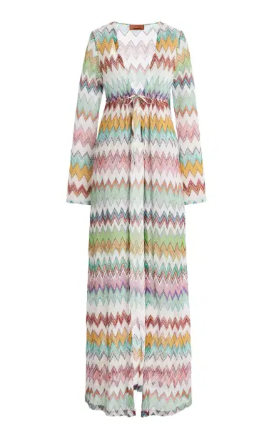 Missoni Metallic-Knit Maxi Cover-Up Dress | Thumbnail 3 Missoni Metallic-Knit Maxi Cover-Up Dress | Thumbnail 3