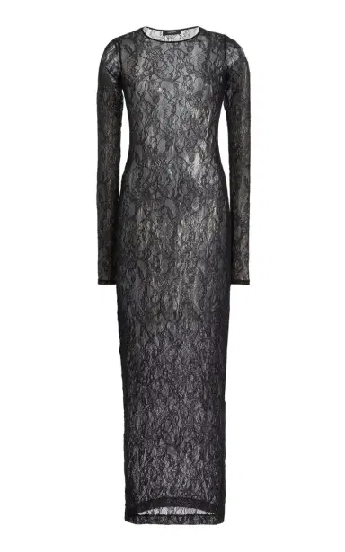 Wardrobe.NYC Lace Dress Midi | Thumbnail 1 Wardrobe.NYC Lace Dress Midi | Thumbnail 1