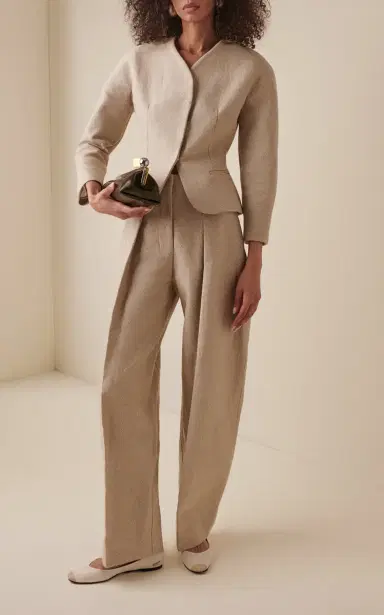 Jacquemus The Ovalo Cotton Pants | Thumbnail 2 Jacquemus The Ovalo Cotton Pants | Thumbnail 2