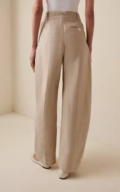 Jacquemus The Ovalo Cotton Pants | Thumbnail 4 Jacquemus The Ovalo Cotton Pants | Thumbnail 4