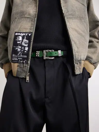 Enfants Riches Déprimés Dog In Restraint 3.5cm Studded Leather Belt - Men | Thumbnail 3 Enfants Riches Déprimés Dog In Restraint 3.5cm Studded Leather Belt - Men | Thumbnail 3