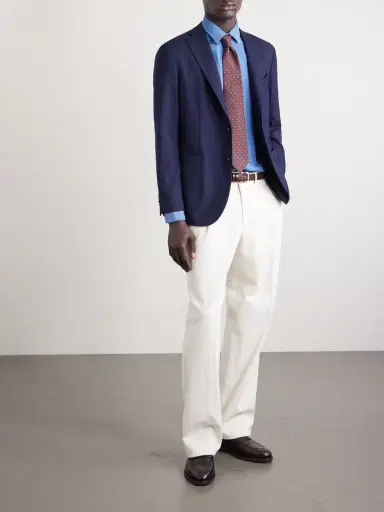 Boglioli K-Jacket Virgin Wool-Hopsack Blazer - Men | Thumbnail 2 Boglioli K-Jacket Virgin Wool-Hopsack Blazer - Men | Thumbnail 2