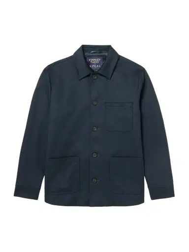 N.Peal Stanley Tucci Cashmere Overshirt - Men | Thumbnail 1 N.Peal Stanley Tucci Cashmere Overshirt - Men | Thumbnail 1
