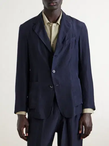Barena Rizzo Tentor Silk-Voile Blazer - Men | Thumbnail 3 Barena Rizzo Tentor Silk-Voile Blazer - Men | Thumbnail 3