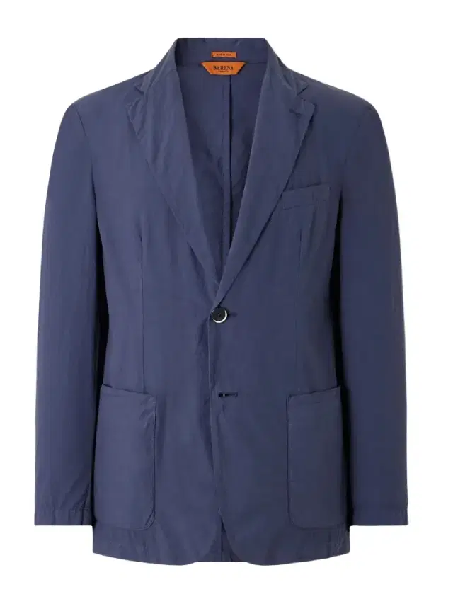 Borgo Tendon Crinkled Cotton-Poplin Blazer - Men Borgo Tendon Crinkled Cotton-Poplin Blazer - Men